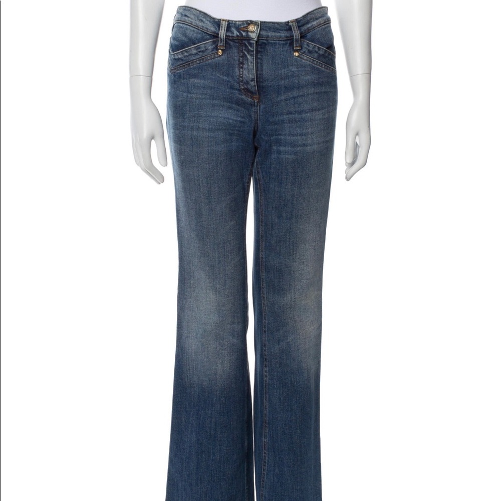 Vintage Roberto Cavalli Wide-Leg Jeans💖